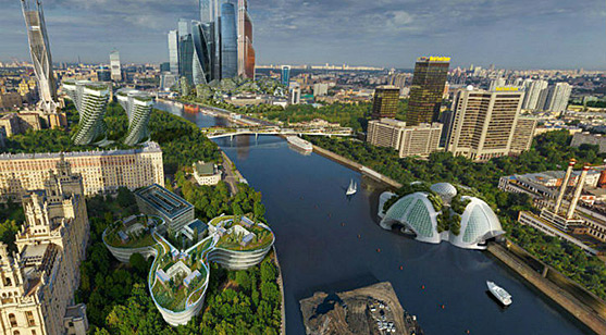 Москва. 2050 год